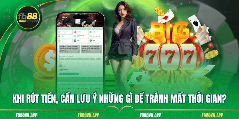 Rút Tiền FB88 Dễ Dàng – Hướng Dẫn Chi Tiết Từng Bước 3 Khi rút tiền, cần lưu ý những gì để tránh mất thời gian?